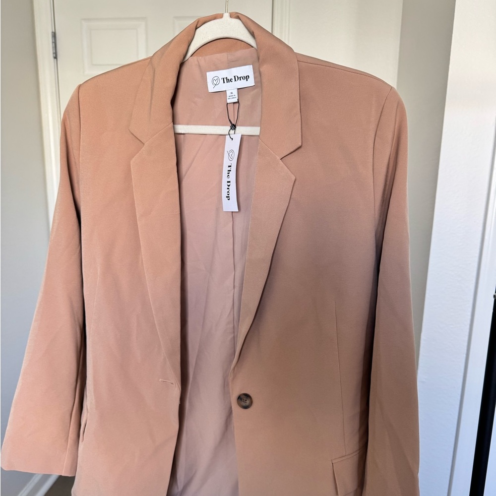 Beige Neutral Blazer